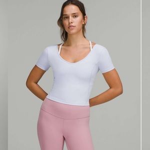 LuluLemon Align T-Shirt Pastel Blue